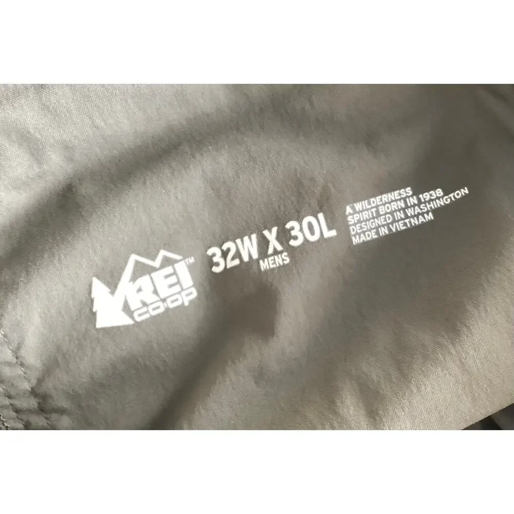 Rei Co-Op Men's Straight Leg Sahara Path‎ Pants Hiking Outdoor Green Size 32x30 - Picture 7 of 10